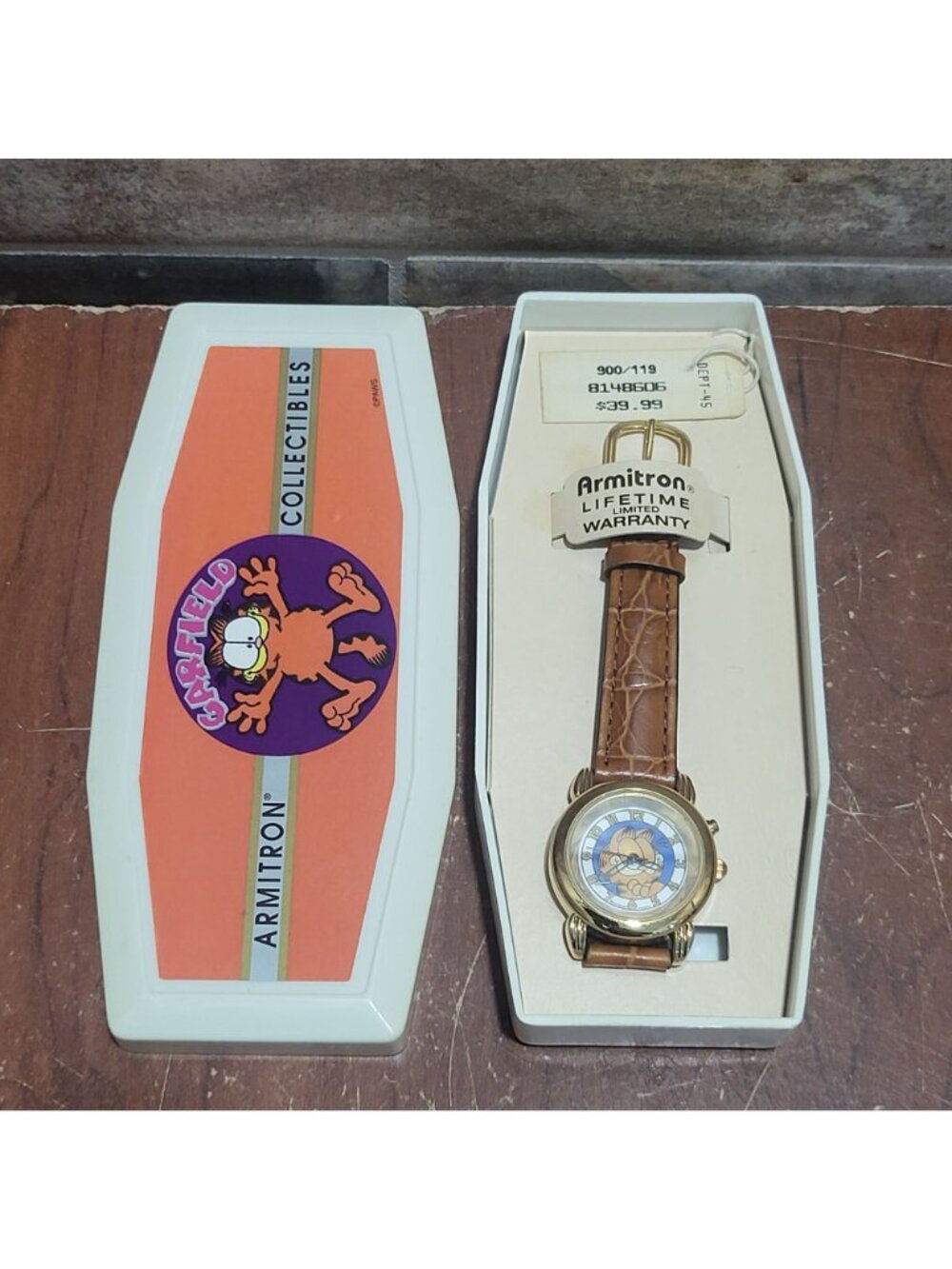 Vintage Armitron Garfield Musical Quartz Wristwatch New Old Stock - Picture 11 of 11